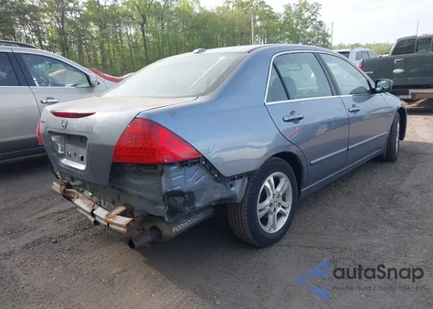 2007 Honda Accord 2.4 Ex из США, поврежденный, VIN 1HGCM56867A041797